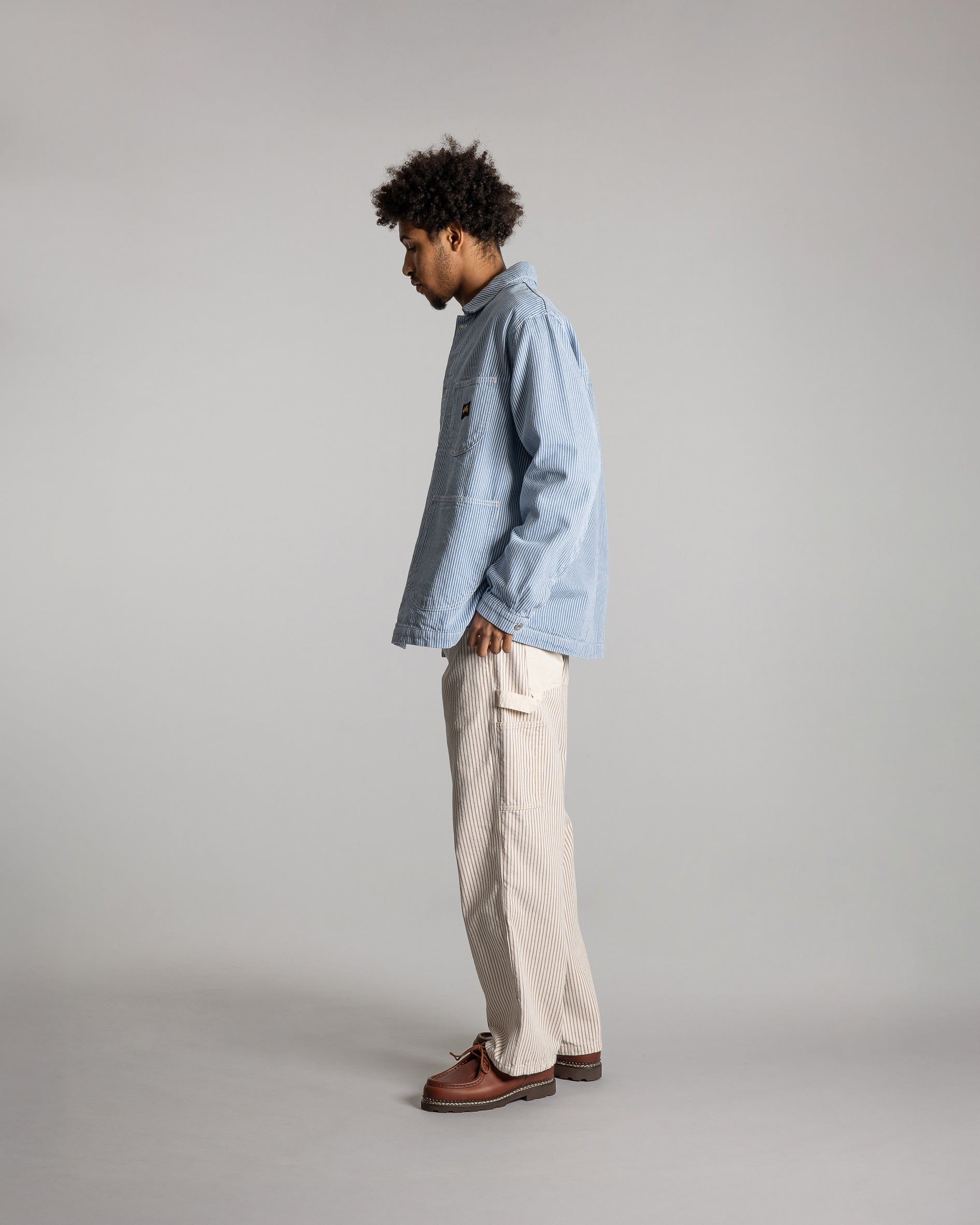 stan-ray-coverall-jacket-washed-hickory-stripe image 7