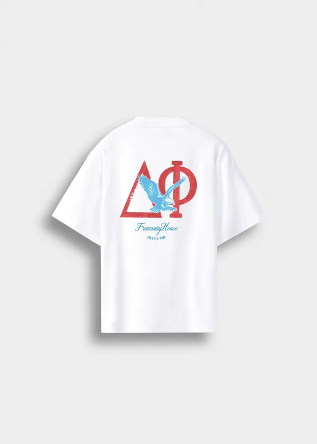 burocs-oversize-t-shirt-eagle-white-m-230-gsm image 1