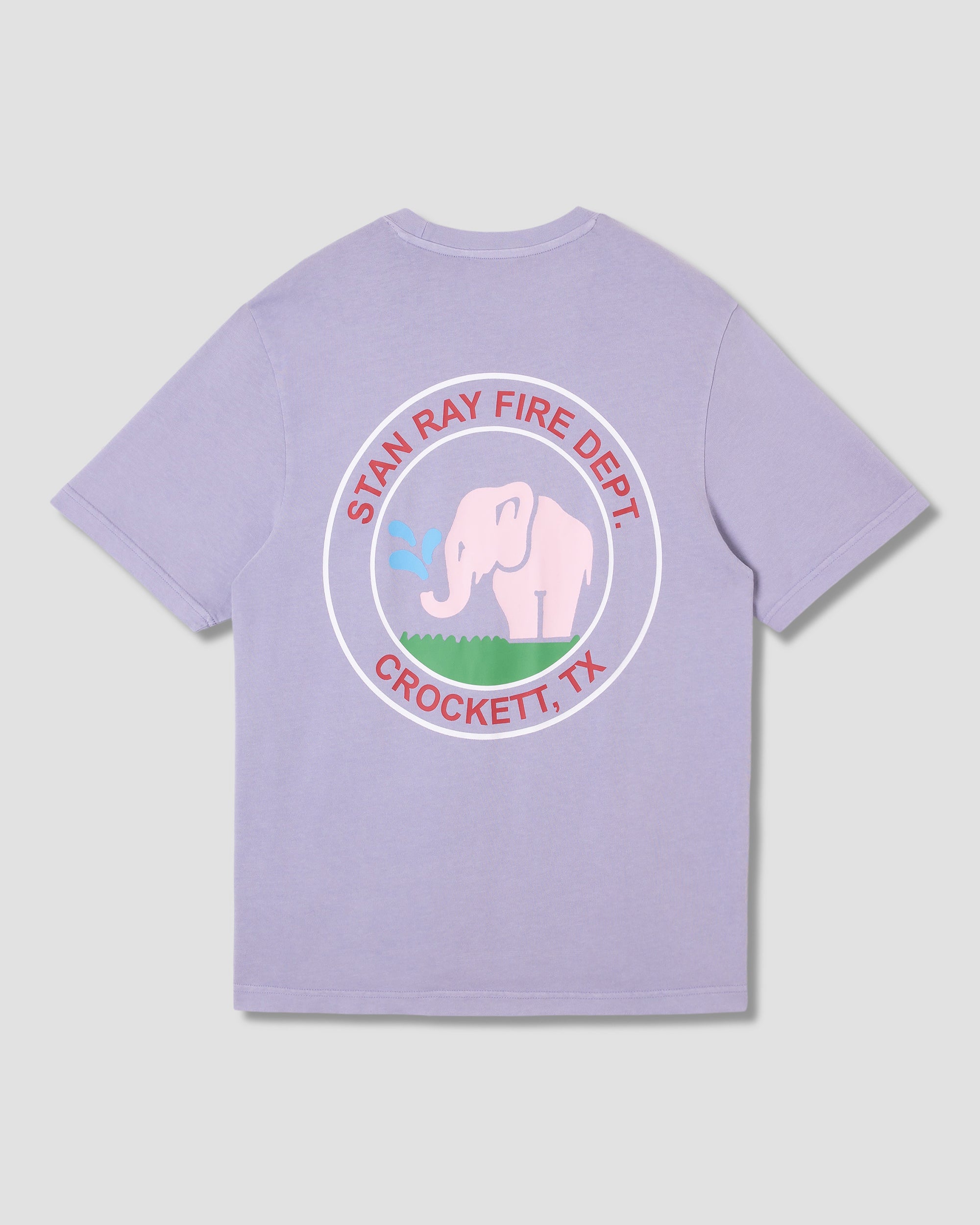 stan-ray-fire-dept-tee-cosmic-purple-t-shirt image 2