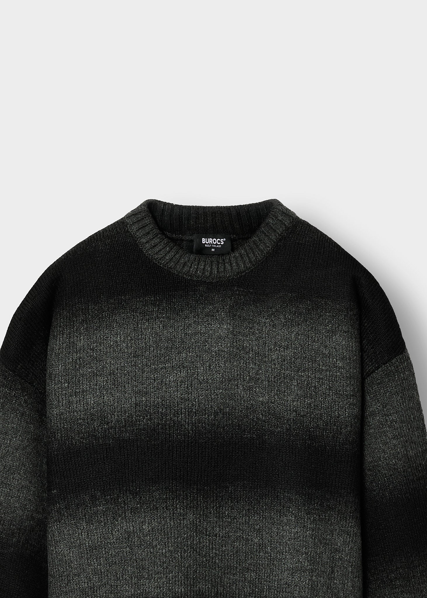 burocs-gradient-strickpullover-schwarz-oversized image 3
