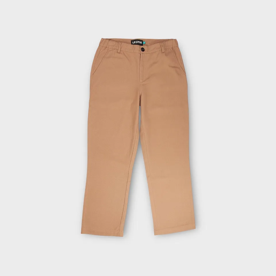 le-fix-hill-pants-hose-dark-beige-100-baumwolle image 1