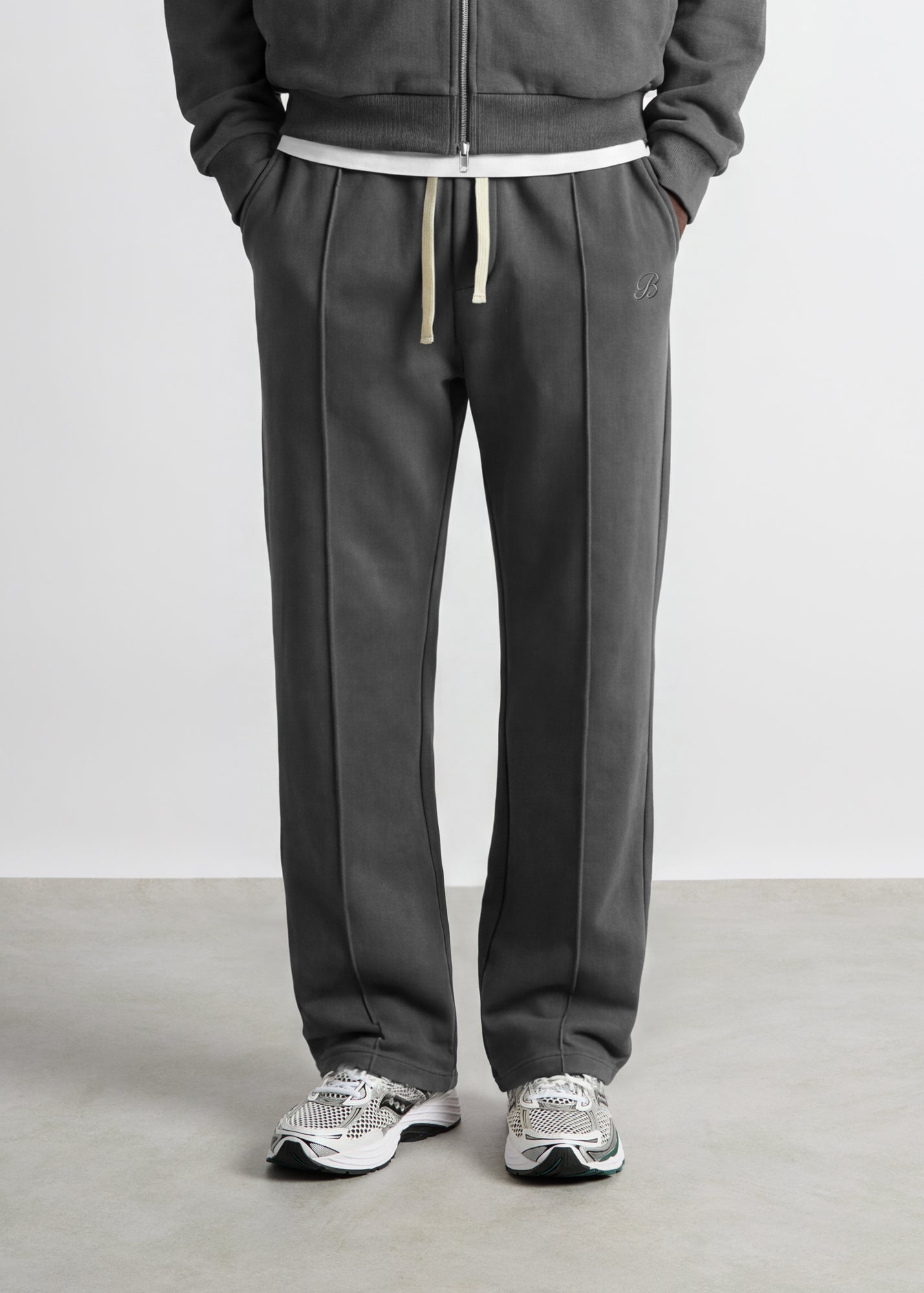 burocs-sweatpants-wide-leg-seam-grey-baumwolle image 4