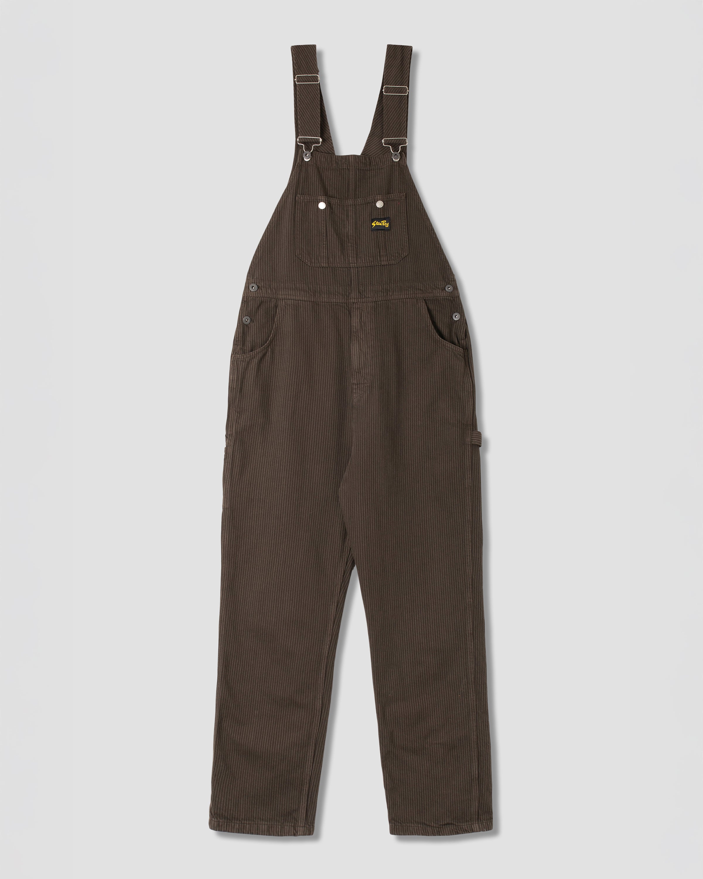 stan-ray-earls-bib-latzhose-charcoal-hickory-gestreift image 1