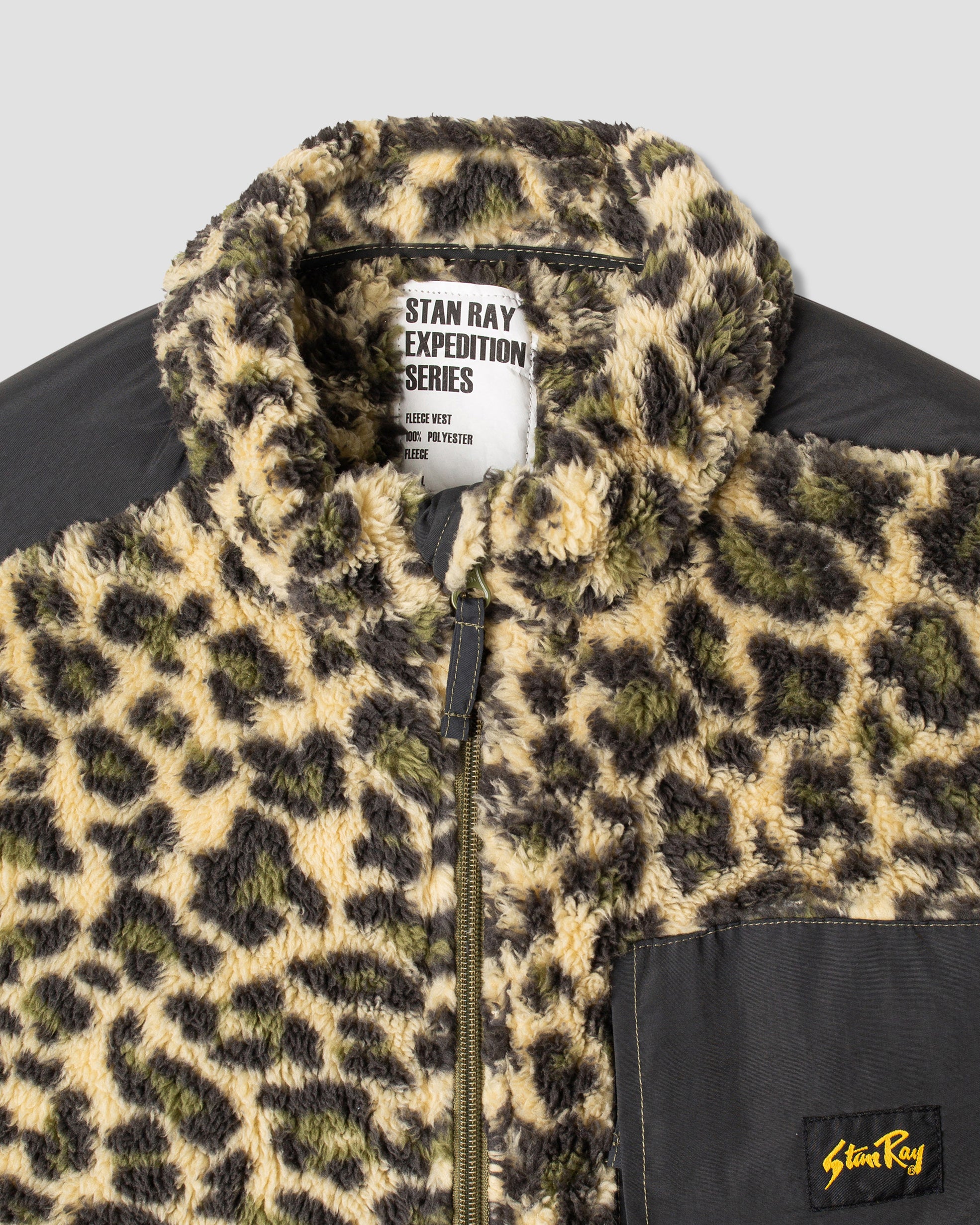 stan-ray-fleece-vest-weste-leopard-camo-warme-winterweste image 5