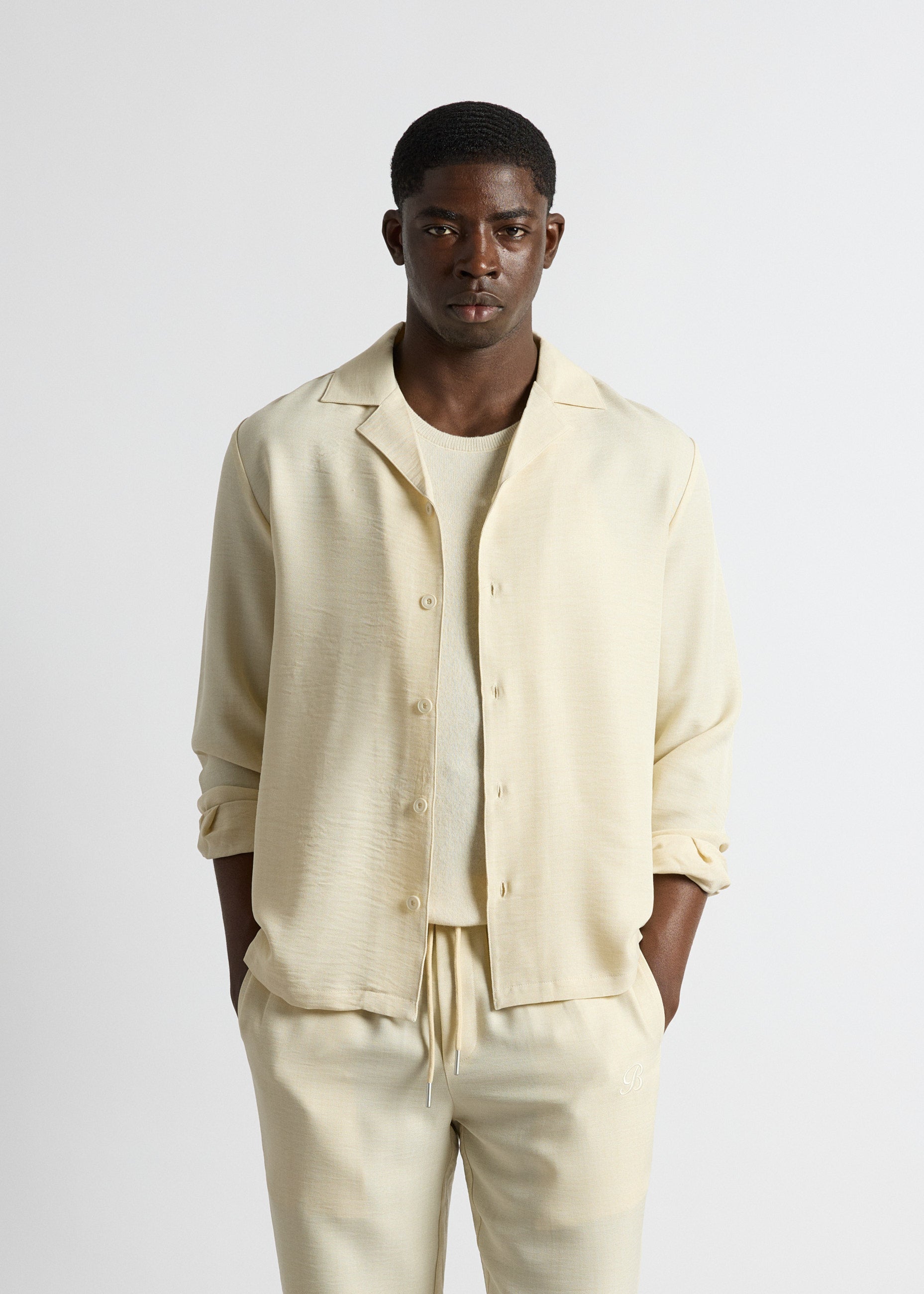 burocs-shirts-linen-look-hemd-beige-m-regular-fit image 4