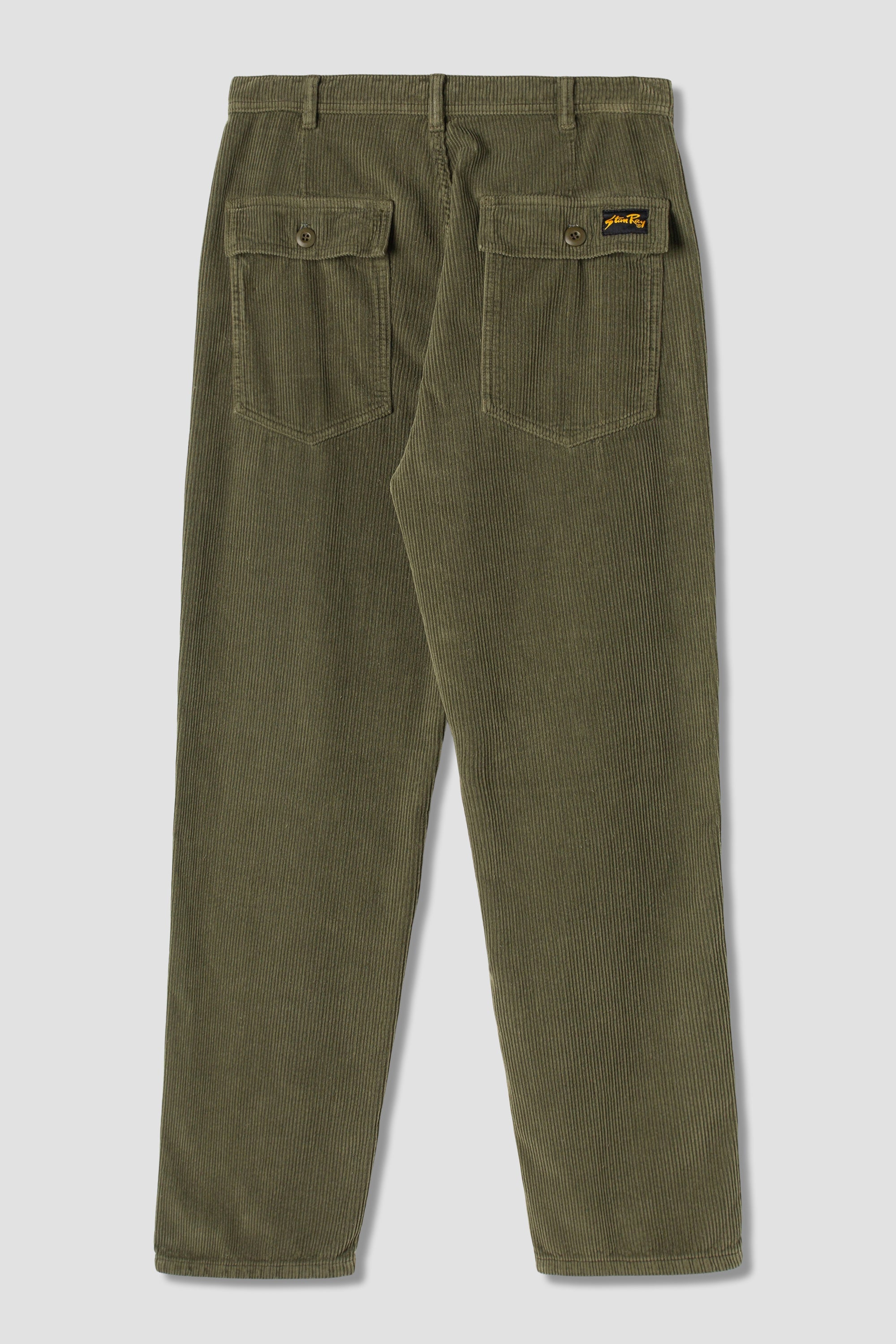 stan-ray-fat-pant-hose-olive-cord-loose-fit image 2