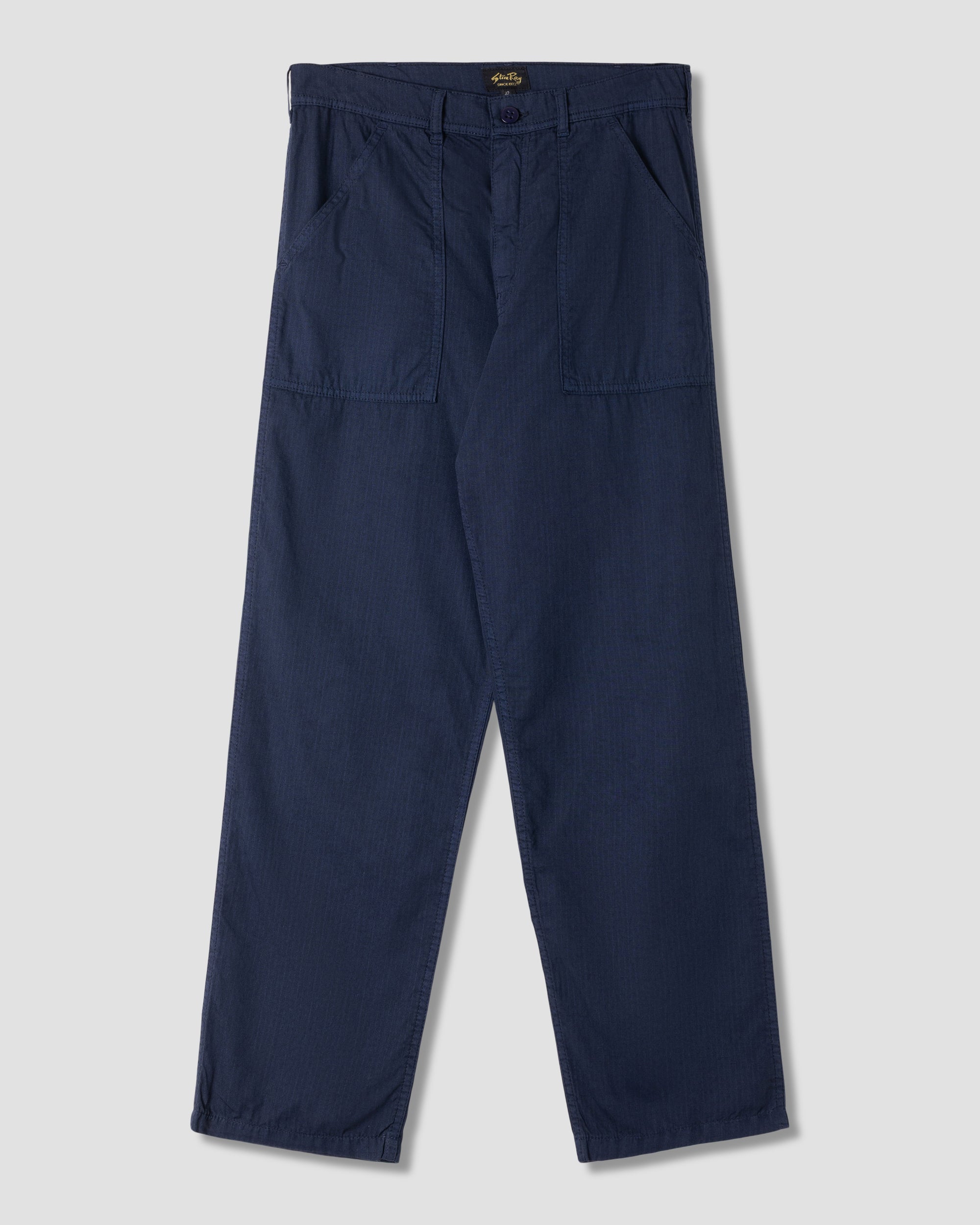 stan-ray-fat-pant-hose-navy-ripstop-baumwolle-lockerer-sitz image 1