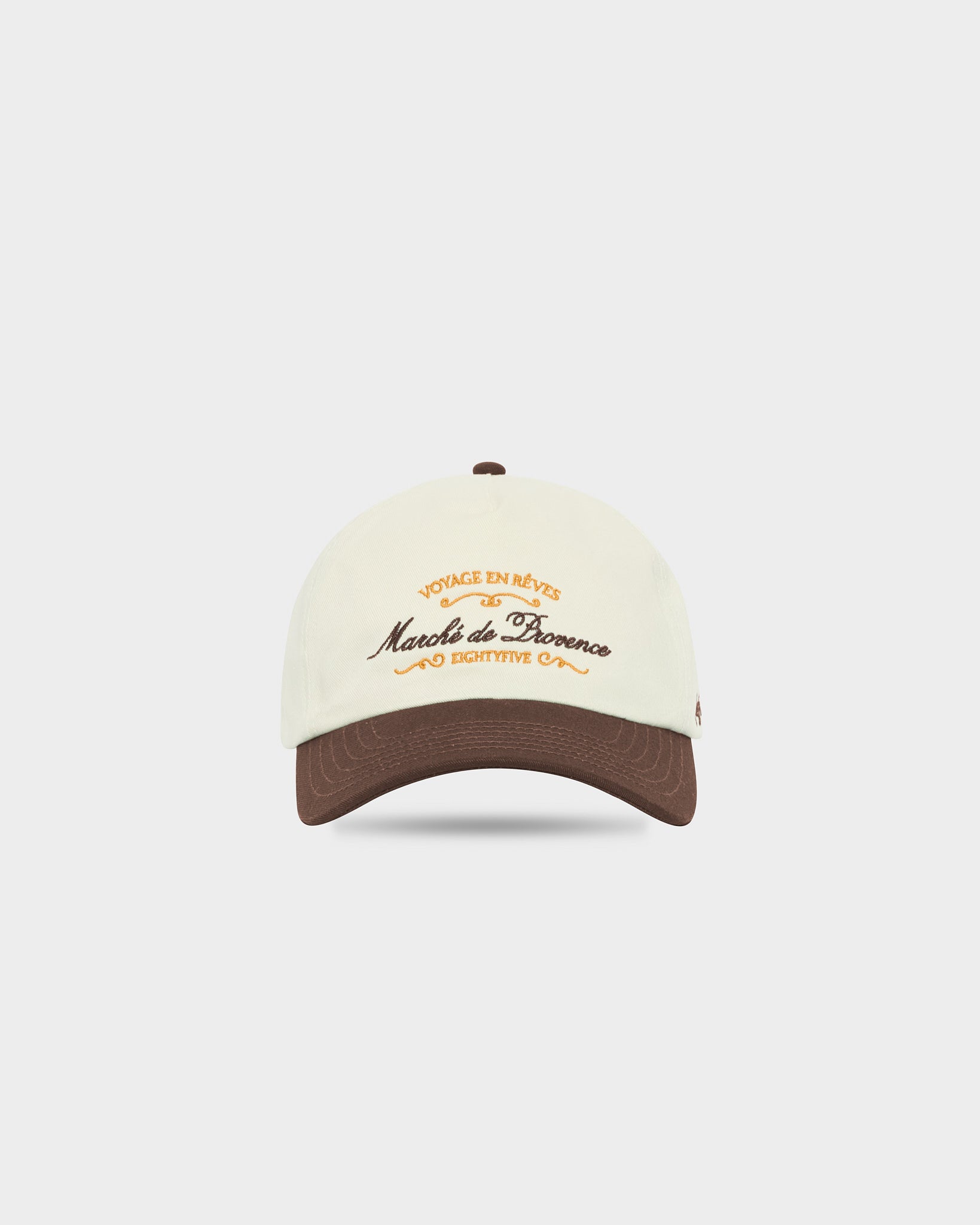 eightyfive-marche-baseball-cap-stone-brown-baumwolle image 1