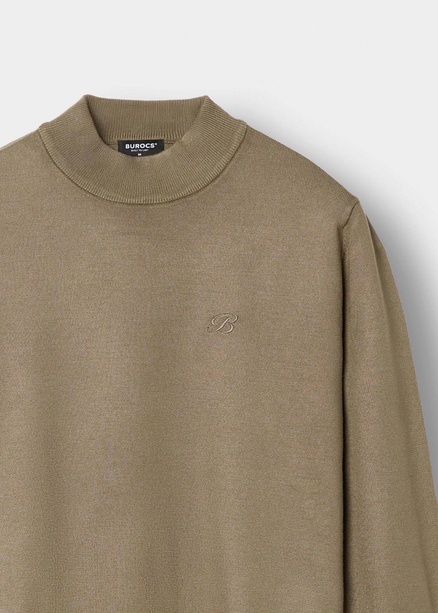 burocs-sweater-mock-neck-sweater-taupe-stehkragen image 3