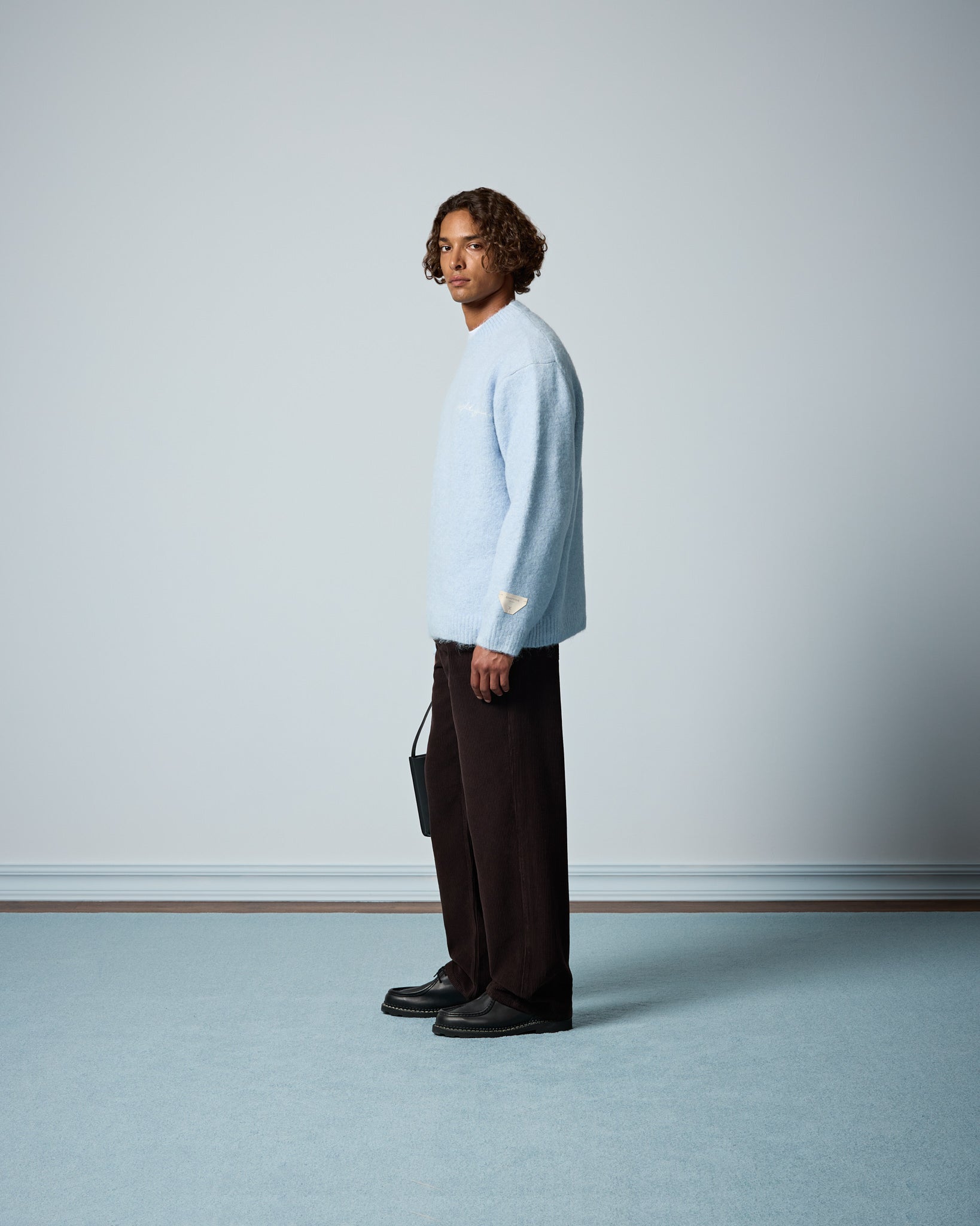 eightyfive-heavy-crew-neck-sweater-babyblue-pullover-oversized image 5