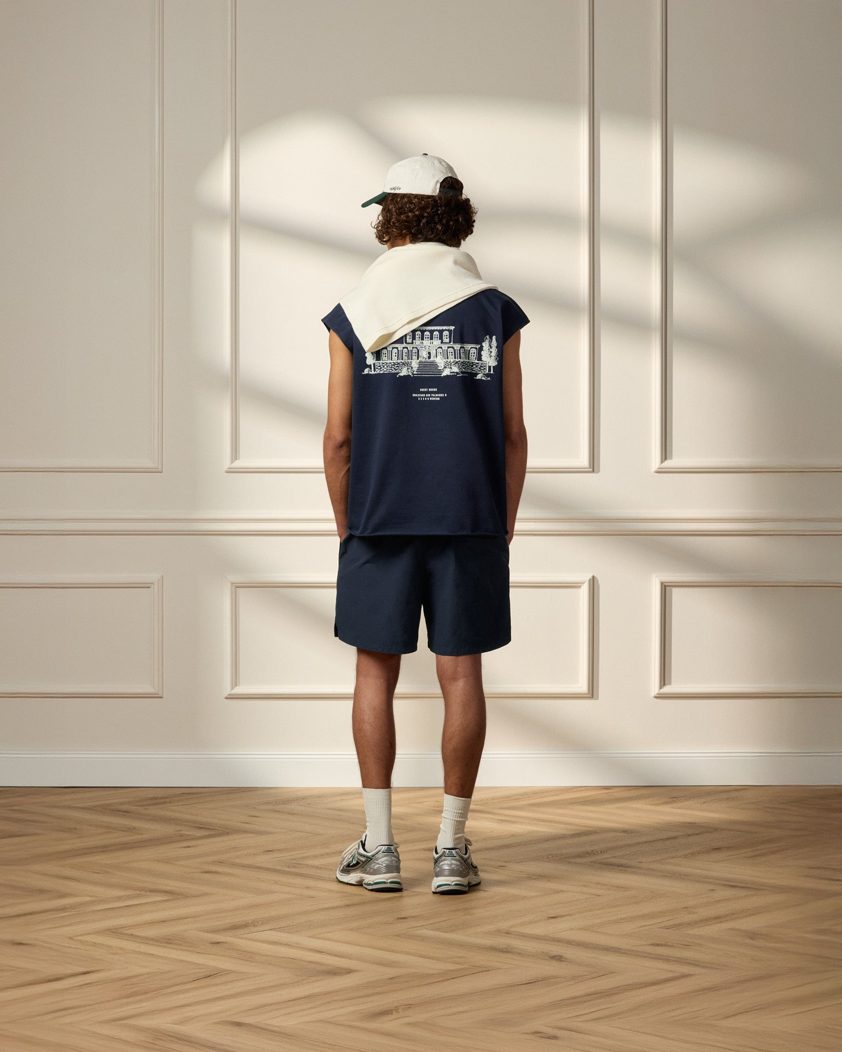 eightyfive-bottoms-nylon-track-shorts-sportshorts-navy image 5