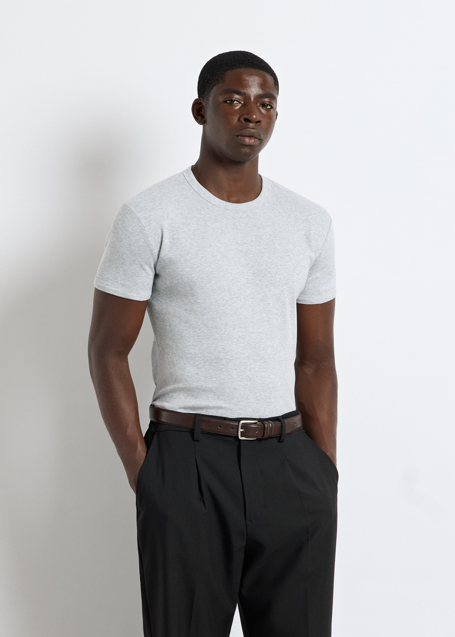 burocs-t-shirts-slim-rib-t-shirt-ash-grey-m-ripp image 4