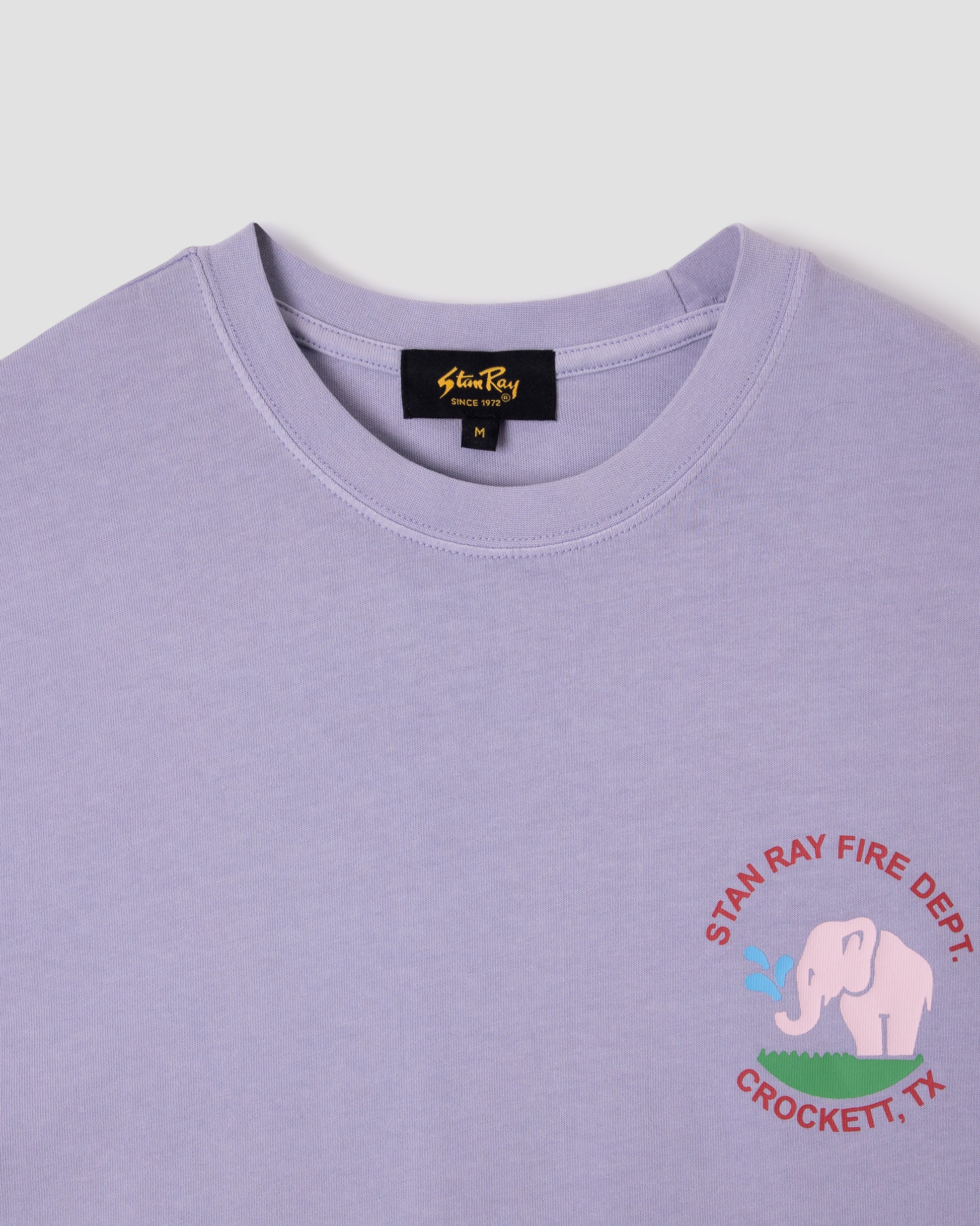 stan-ray-fire-dept-tee-cosmic-purple-t-shirt image 3