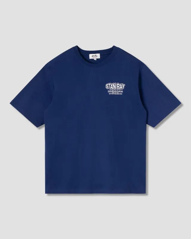 stan-ray-tees-long-haul-t-shirt-navy-baumwolle image 1