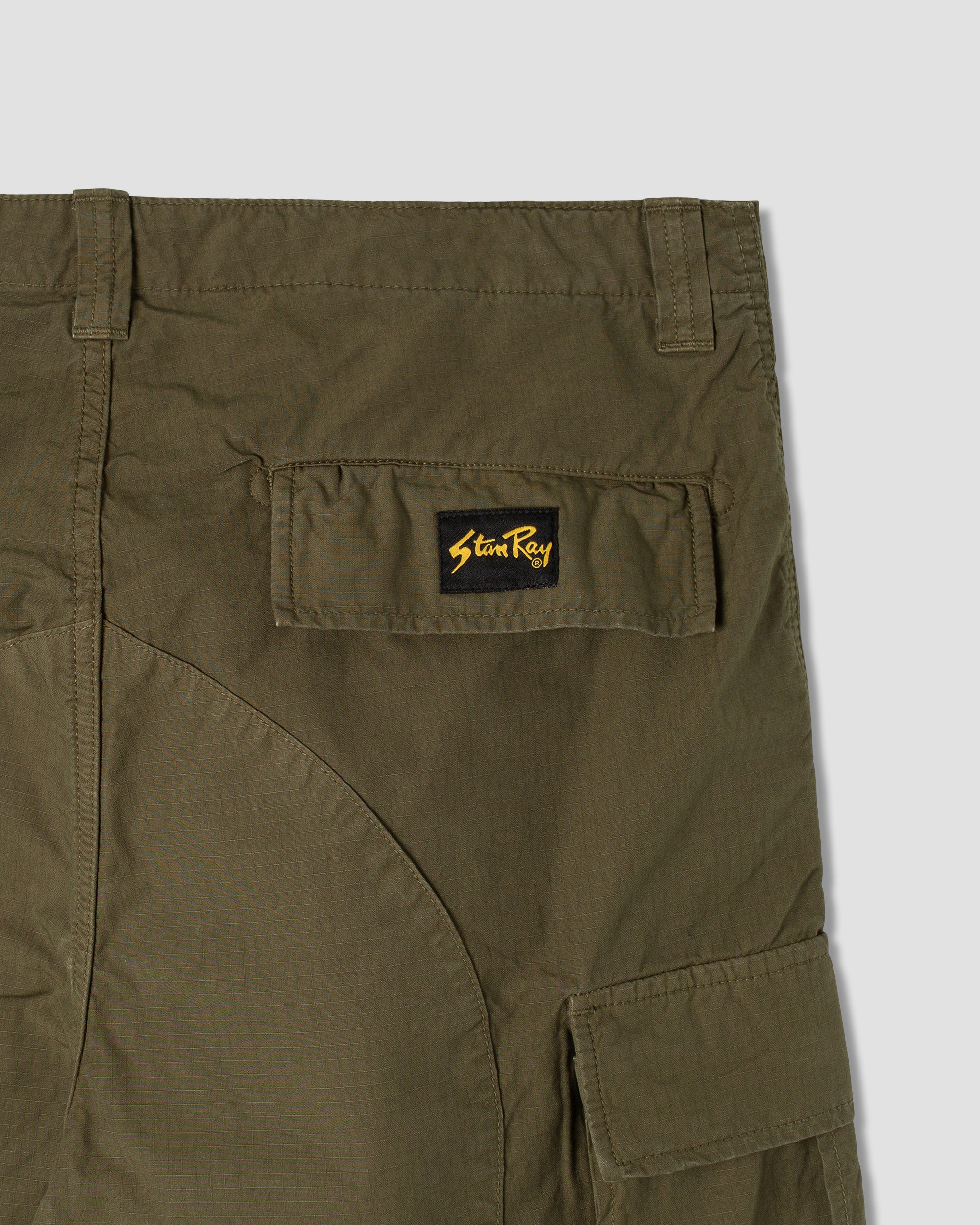 stan-ray-cargo-short-cargoshorts-olive-ripstop-loose image 7
