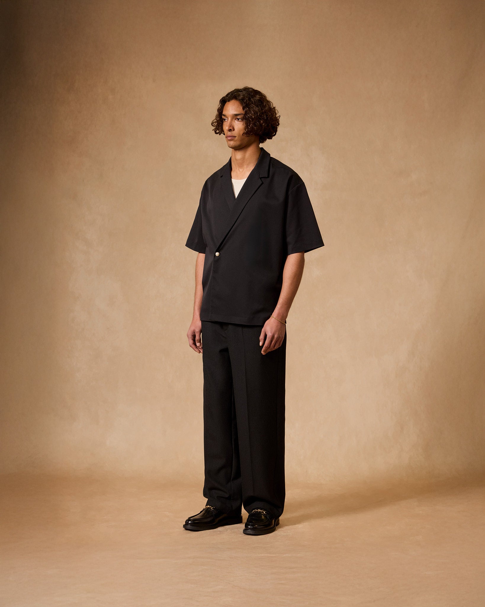 eightyfive-double-breasted-twill-shirt-black-m-relaxed image 5